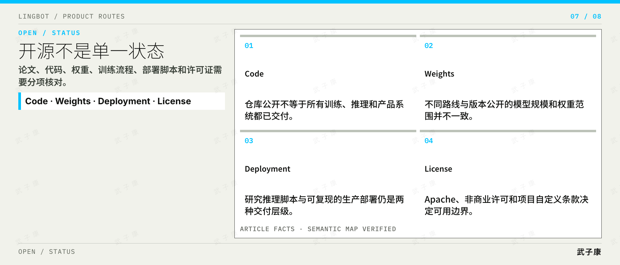 开源不是单一状态