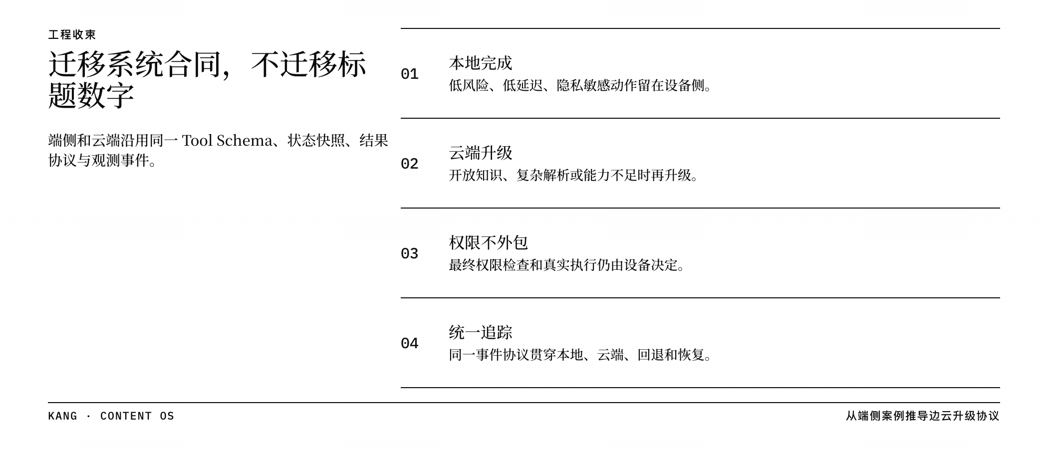 从端侧合同升级到边云协议