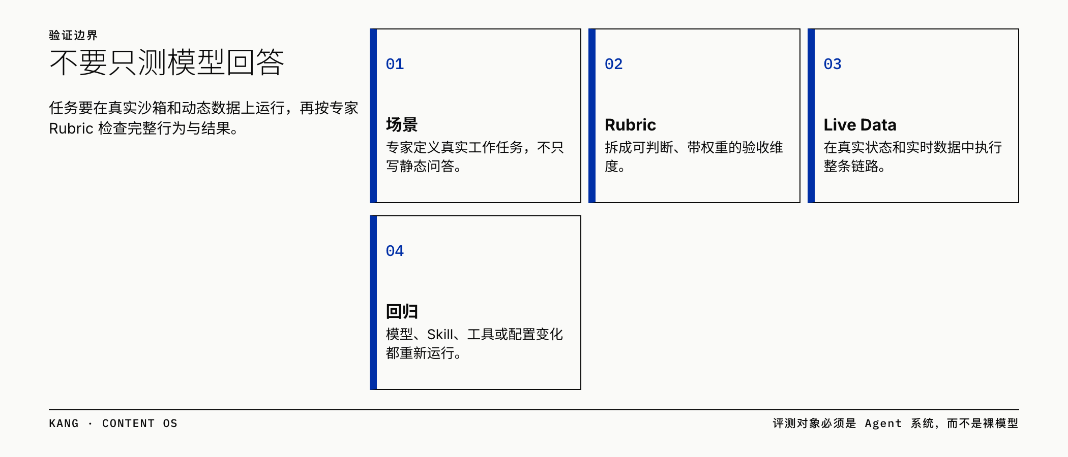 用真实任务和动态数据评测完整 Agent