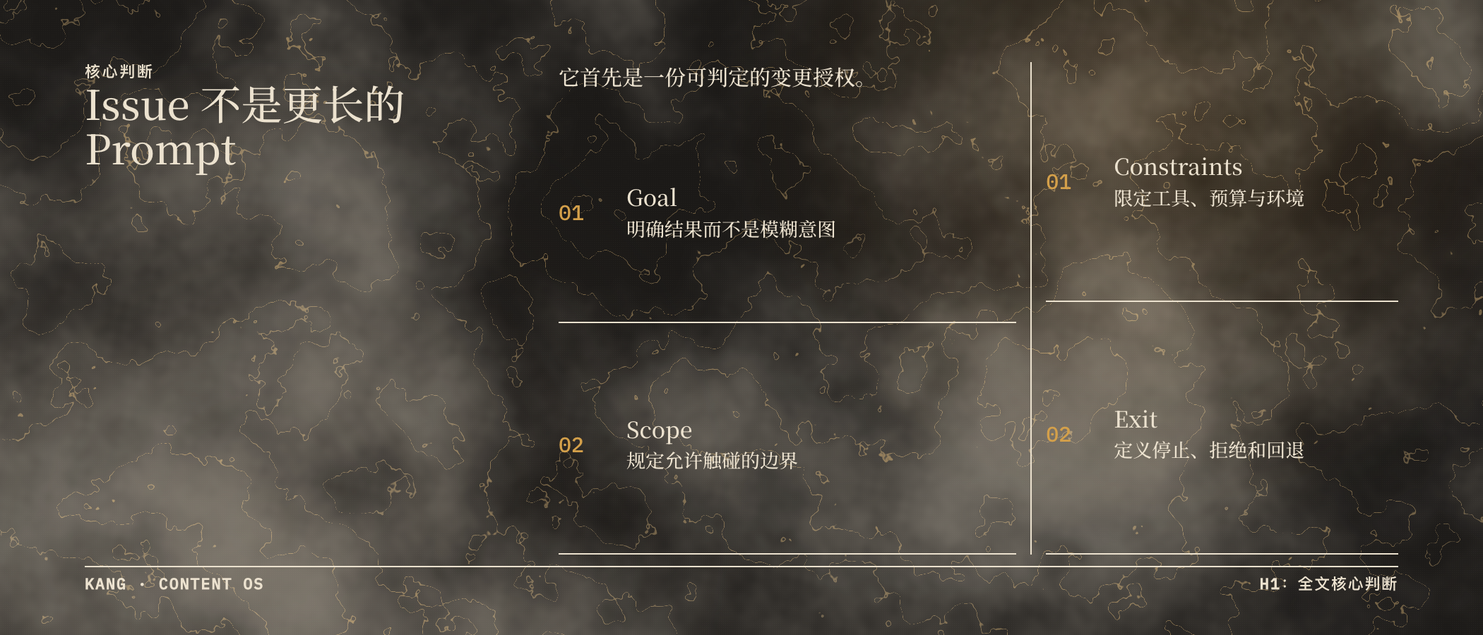 Issue 不是更长的 Prompt
