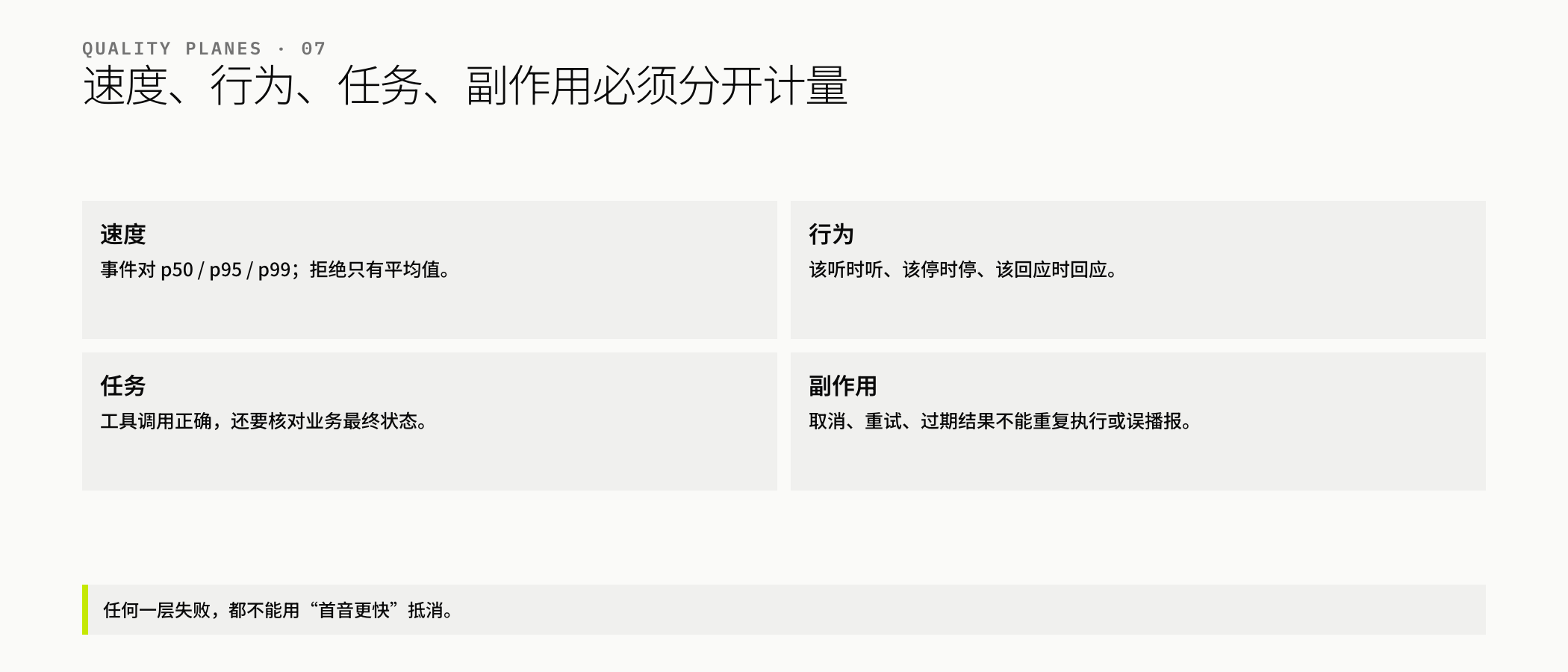 速度行为任务副作用四层质量