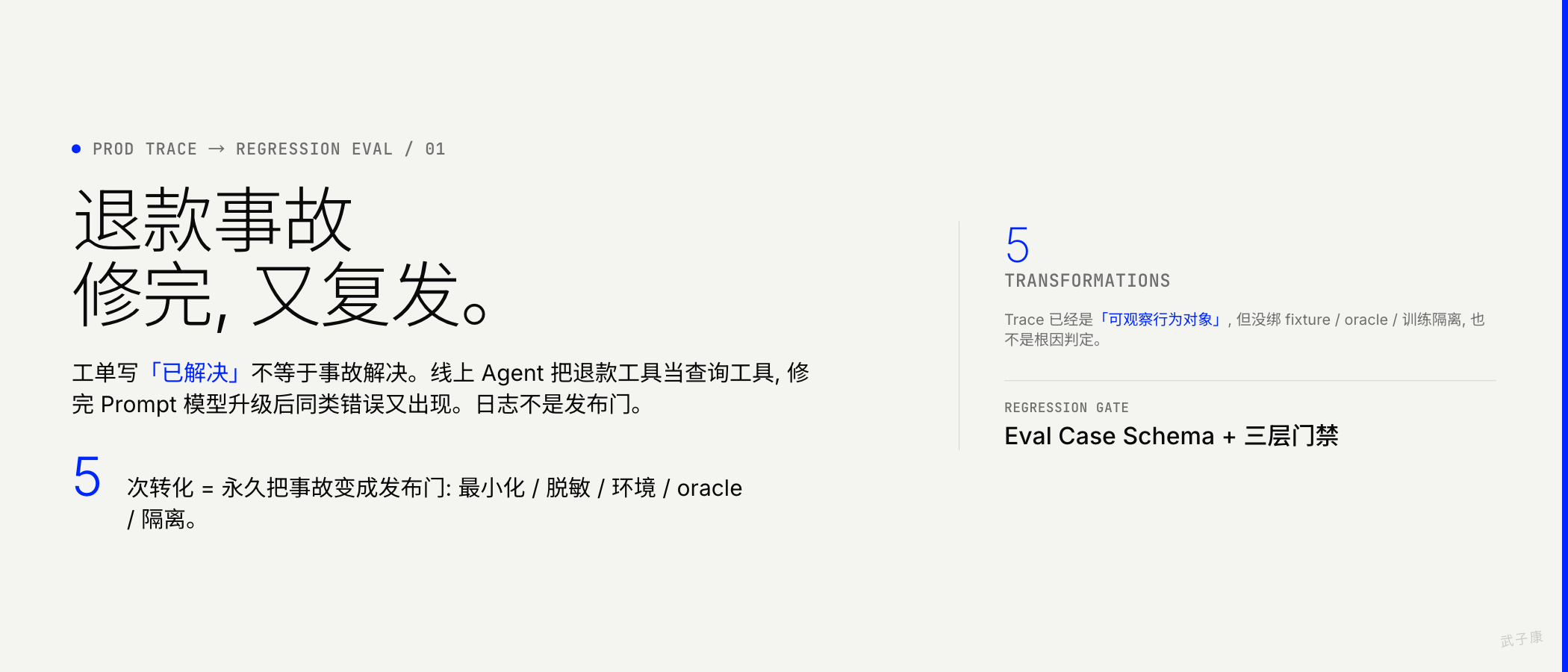 退款事故封面: 修完又复发, 5 次转化变永久发布门