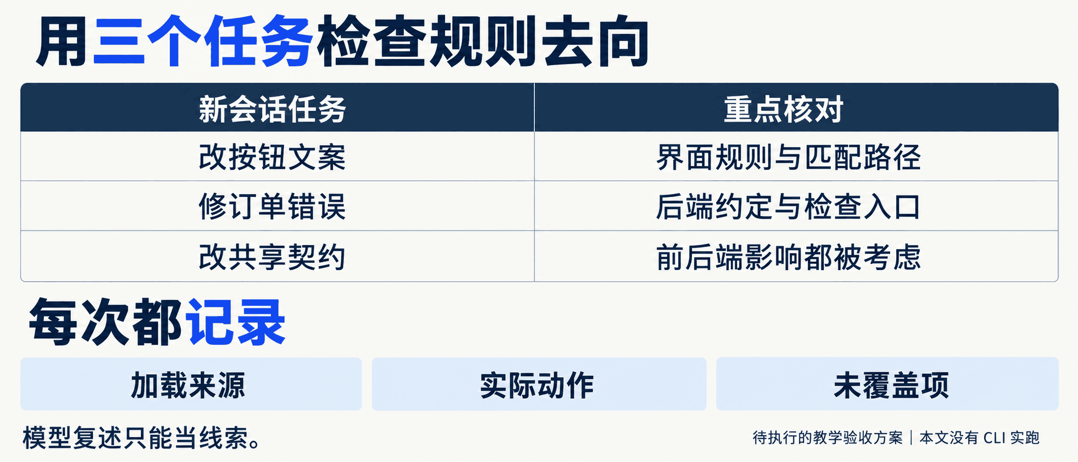 用三个任务检查迁移