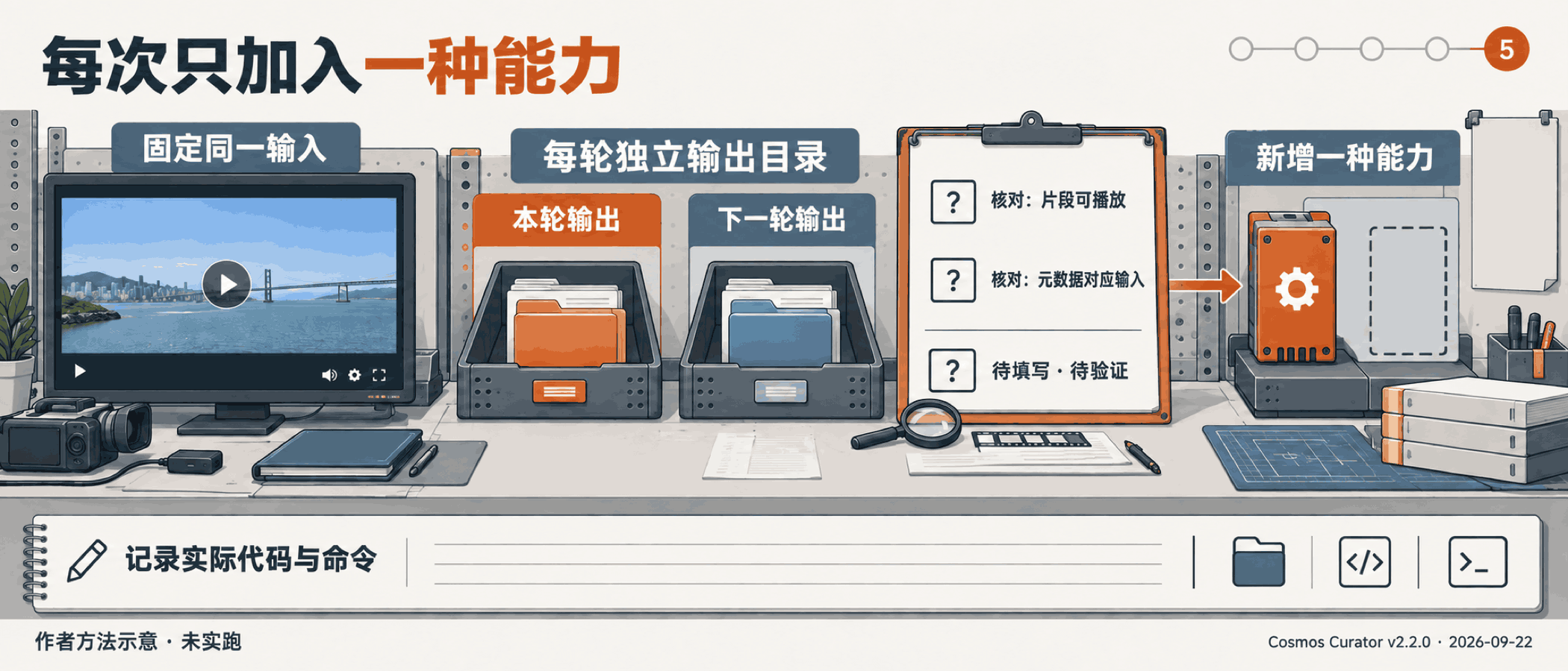 每次只加入一种能力