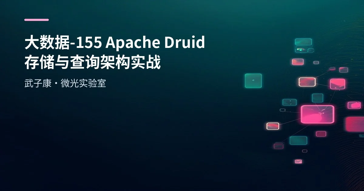 大数据-155 Apache Druid 存储与查询架构实战：Segment/Chunk/Roll-up/Bitmap 协同