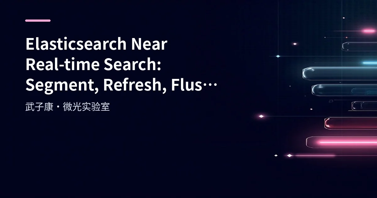 Big Data 180 - Elasticsearch Near Real-Time Search: Segment, Refresh and Flush