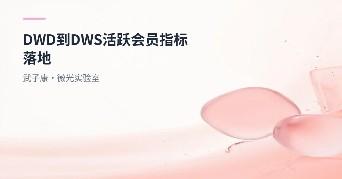 大数据-231 离线数仓 Hive 实战：DWD 到 DWS 日周月活跃会员 ADS 指标落地脚本与坑点