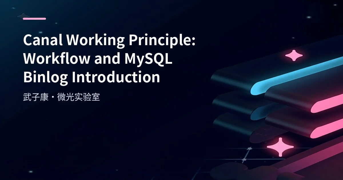 Big Data 263 - Canal Working Principle: Workflow and MySQL Binlog Basics