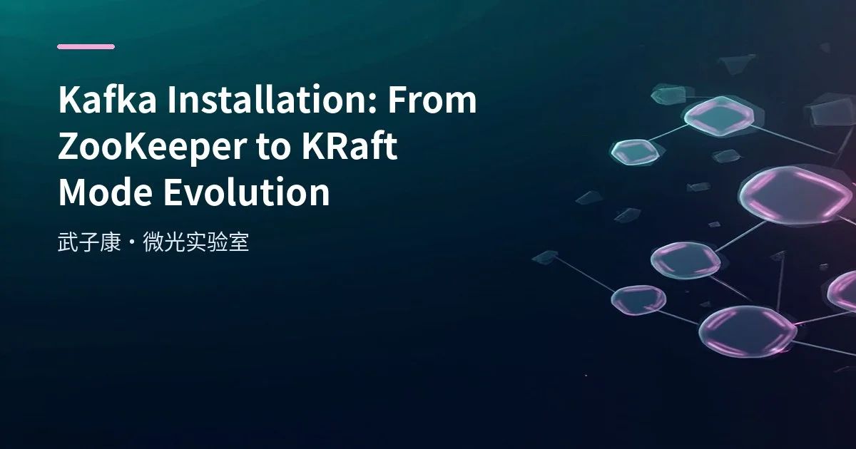 Kafka Installation: From ZooKeeper to KRaft Evolution