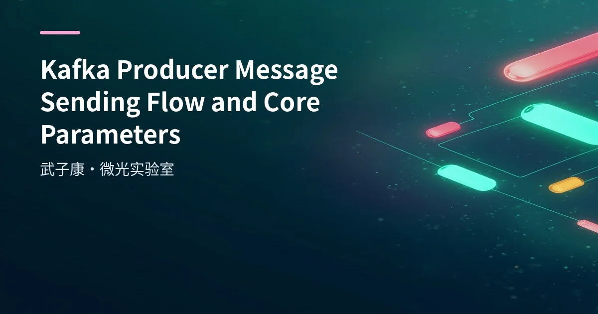 Kafka Producer Message Sending Flow & Core Parameters