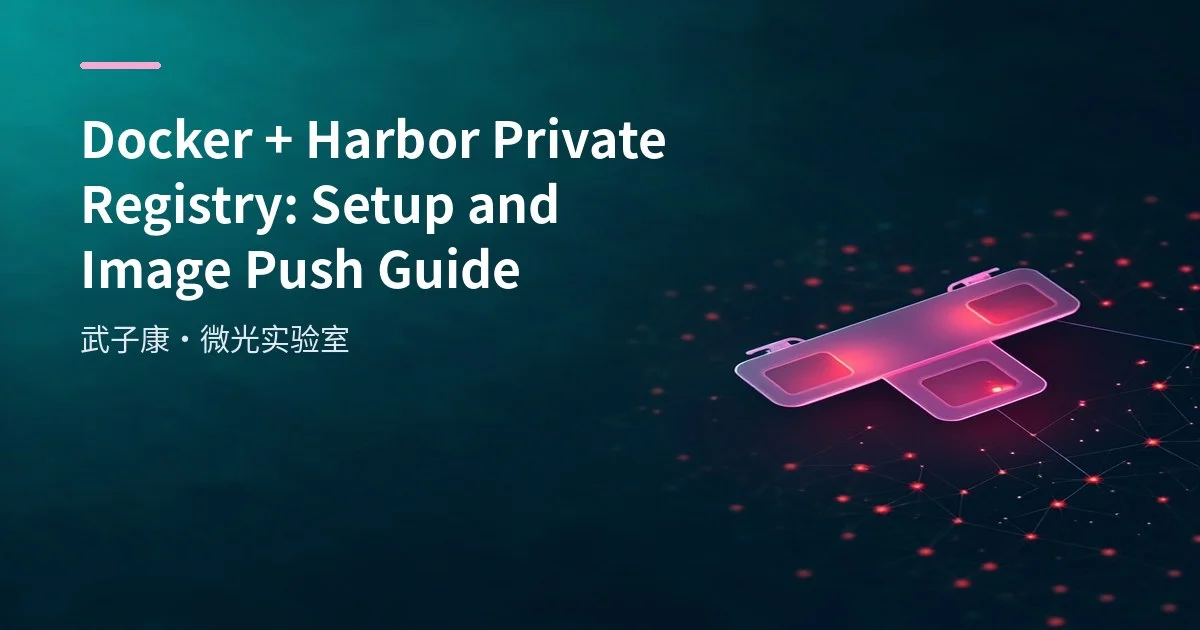 Docker + Harbor Private Registry: Setup and Image Push Guide