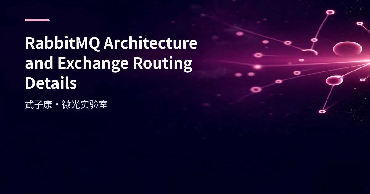 RabbitMQ Architecture and Exchange Routing Details