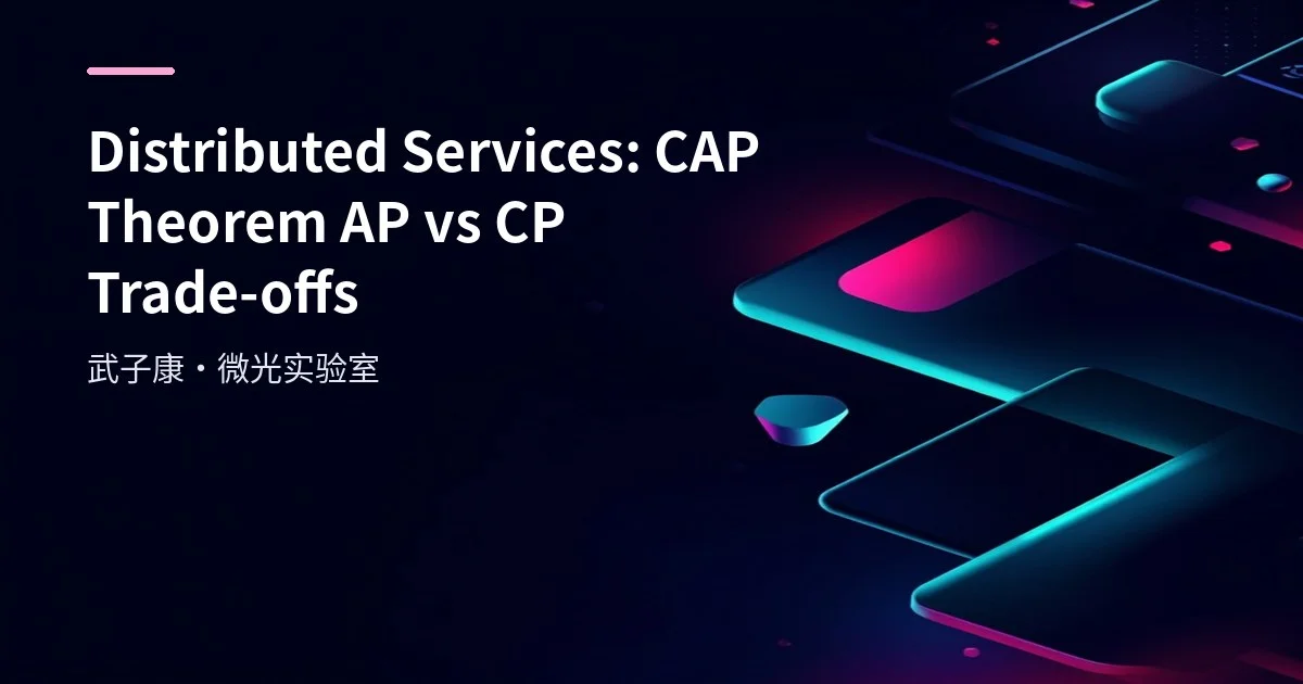 Distributed Services: CAP Theorem AP vs CP Trade-offs