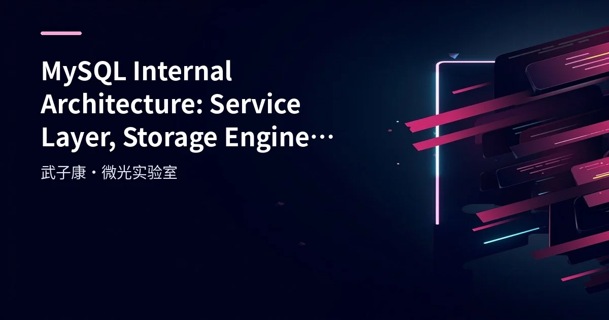 MySQL Internal Architecture: Service Layer, Storage Engine and File System Coverage